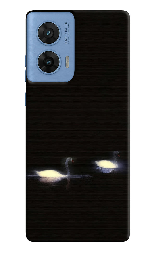 Silent Swans Moto G96 5G Hard Case Back Cover by Casekaro