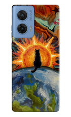 Sunrise Beyond Moto G96 5G Hard Case Back Cover by Casekaro