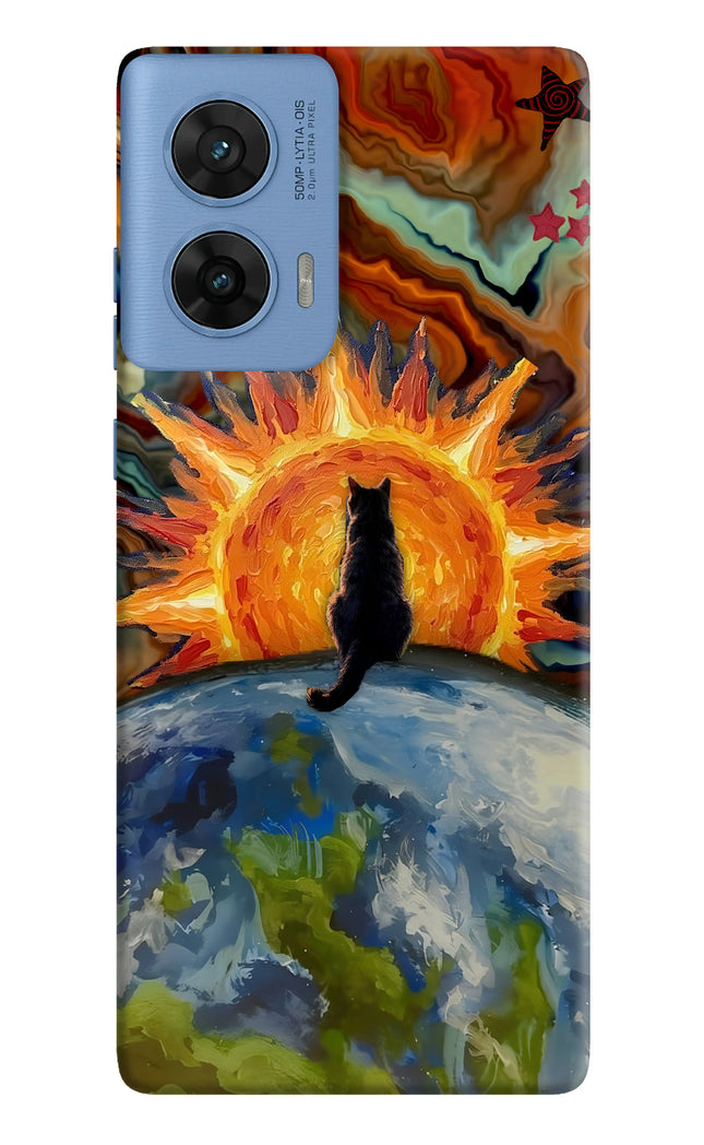 Sunrise Beyond Moto G96 5G Hard Case Back Cover by Casekaro