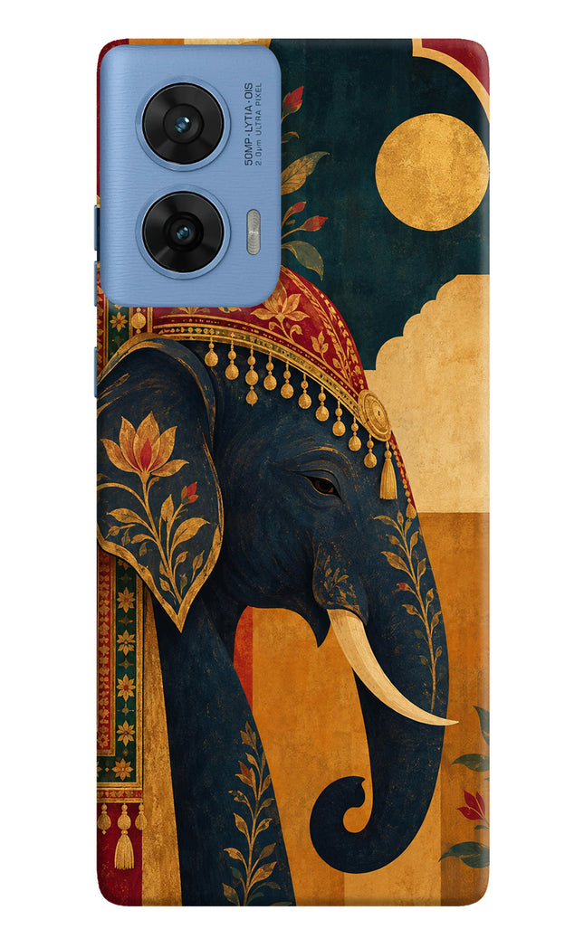 Royal Elephant Moto G96 5G Hard Case Back Cover by Casekaro
