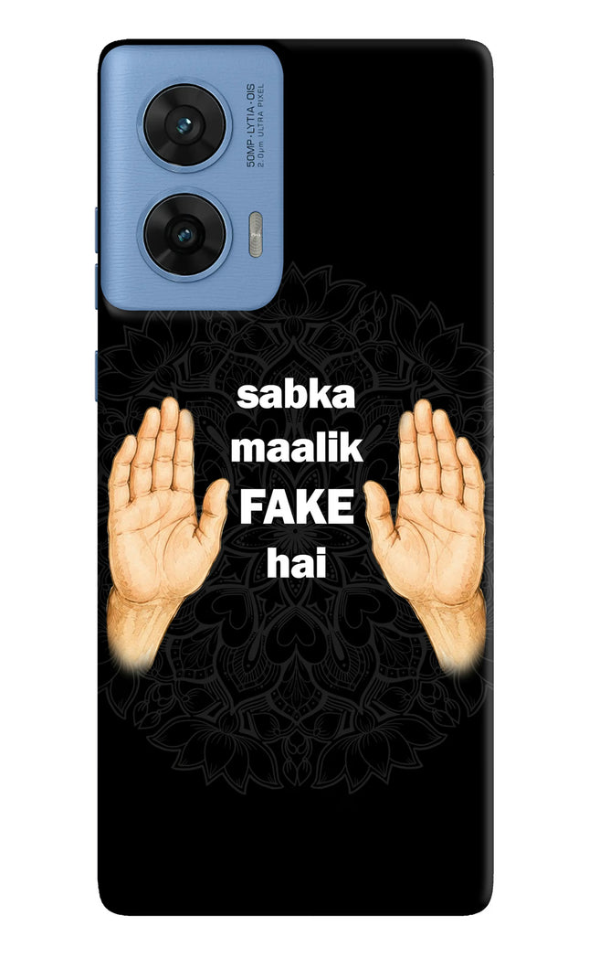 Sabka Malik Fake Moto G96 5G Hard Case Back Cover by Casekaro