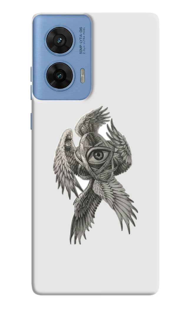Accurate Angel Moto G96 5G Hard Case Back Cover by Casekaro