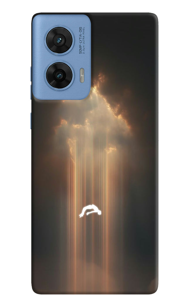 Heavenly Beam Moto G96 5G Hard Case Back Cover by Casekaro
