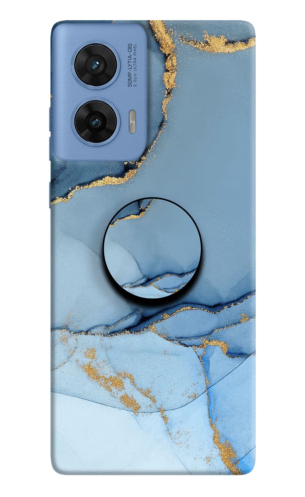 Blue Marble Moto G96 5G Pop Case by Casekaro