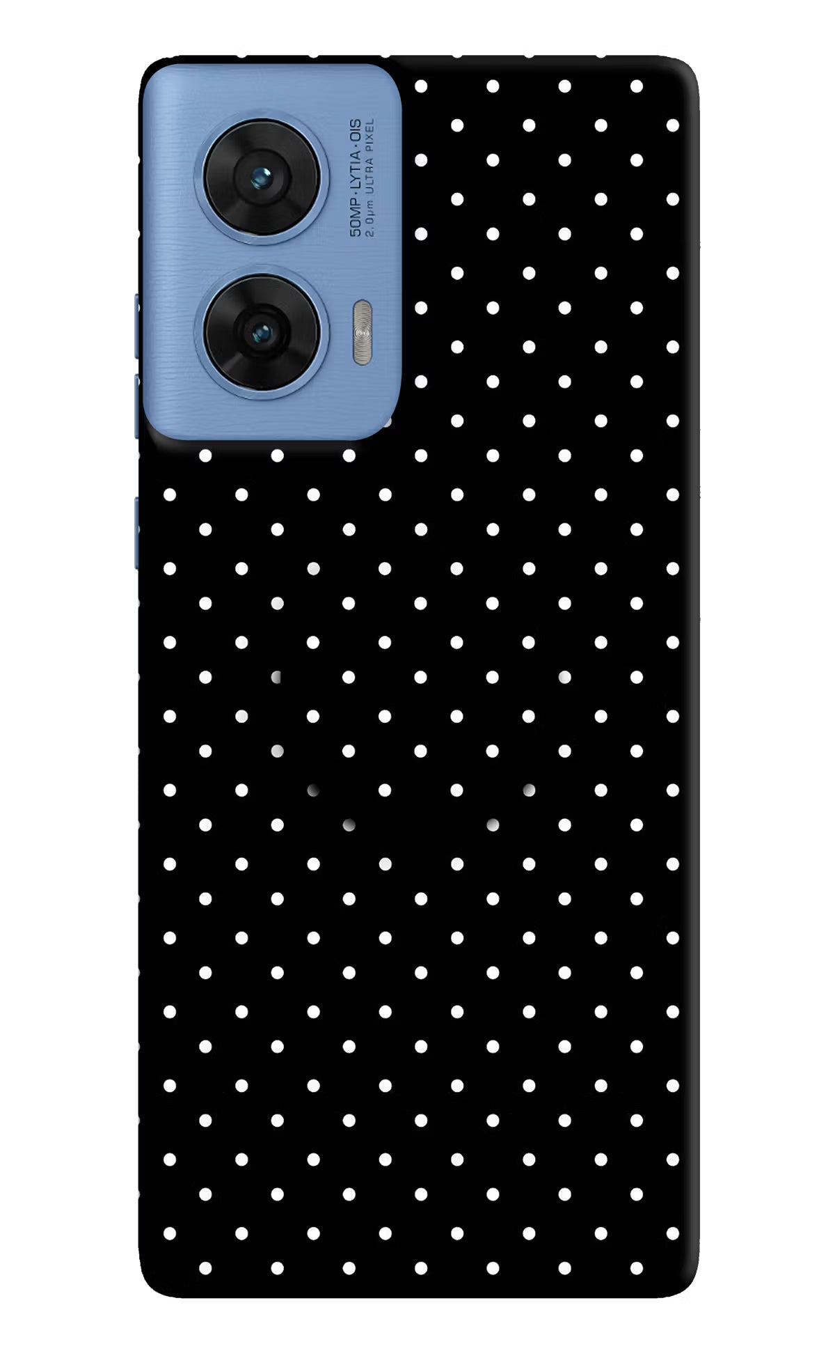 White Dots Moto G96 5G Pop Case by Casekaro