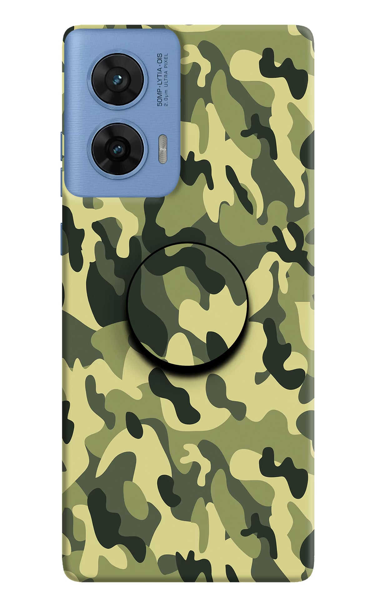 Camouflage Moto G96 5G Pop Case by Casekaro
