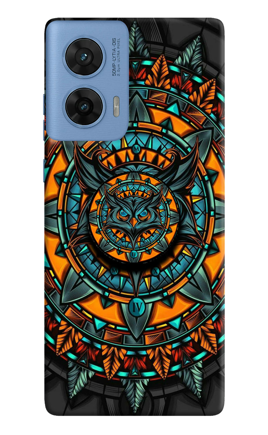 Angry Owl Moto G96 5G Pop Case, Hard case
