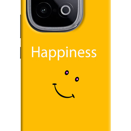 Happiness With Smiley iQOO Neo 10 Hard Case Back Cover by Casekaro