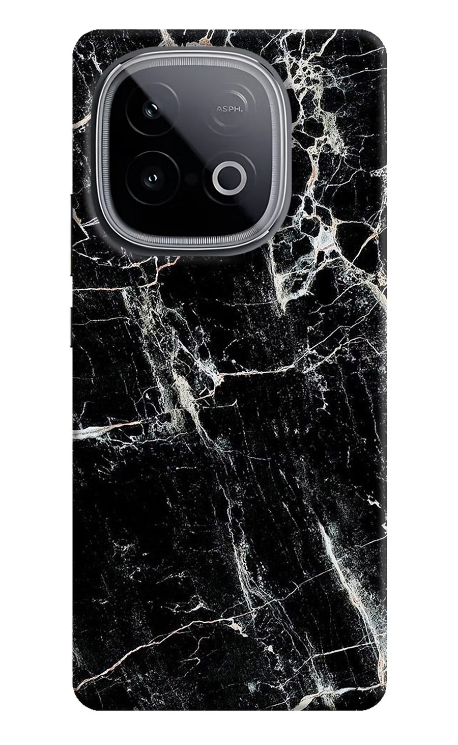 Black Marble Texture iQOO Neo 10 Back Cover, Hard case