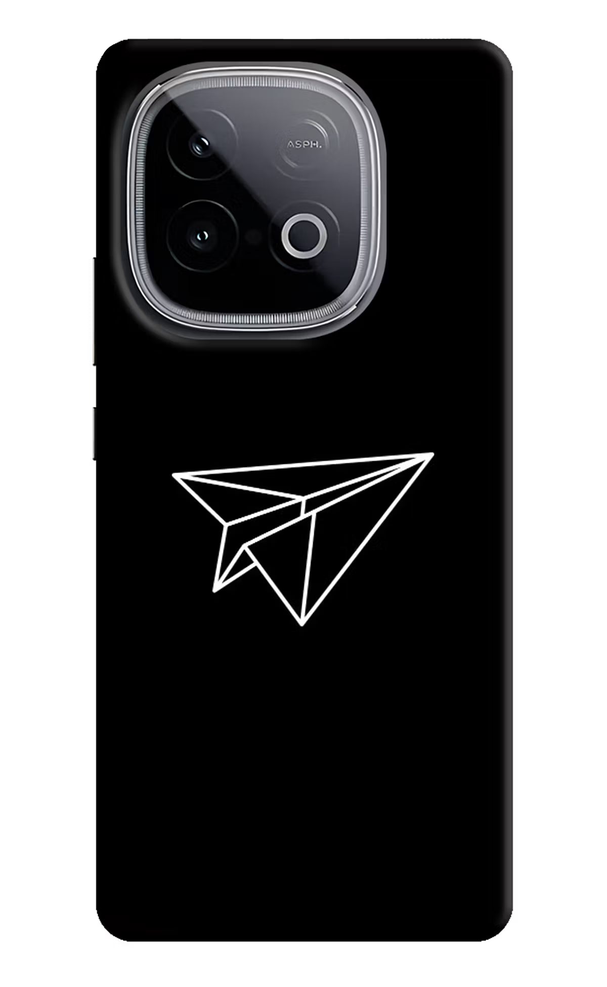 Paper Plane White iQOO Neo 10 Hard Case Back Cover by Casekaro