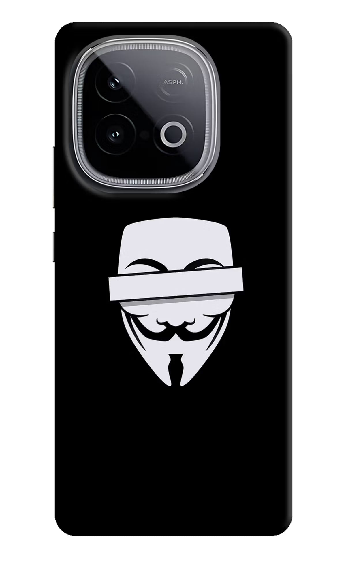 Anonymous Face iQOO Neo 10 Hard Case Back Cover by Casekaro