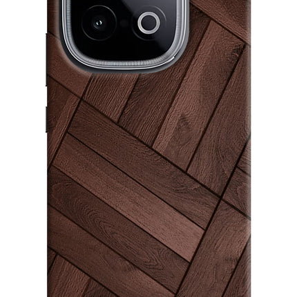 Wooden Texture Design iQOO Neo 10 Hard Case Back Cover by Casekaro