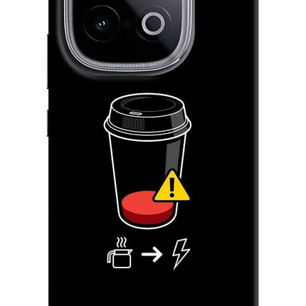 Coffee iQOO Neo 10 Hard Case Back Cover by Casekaro
