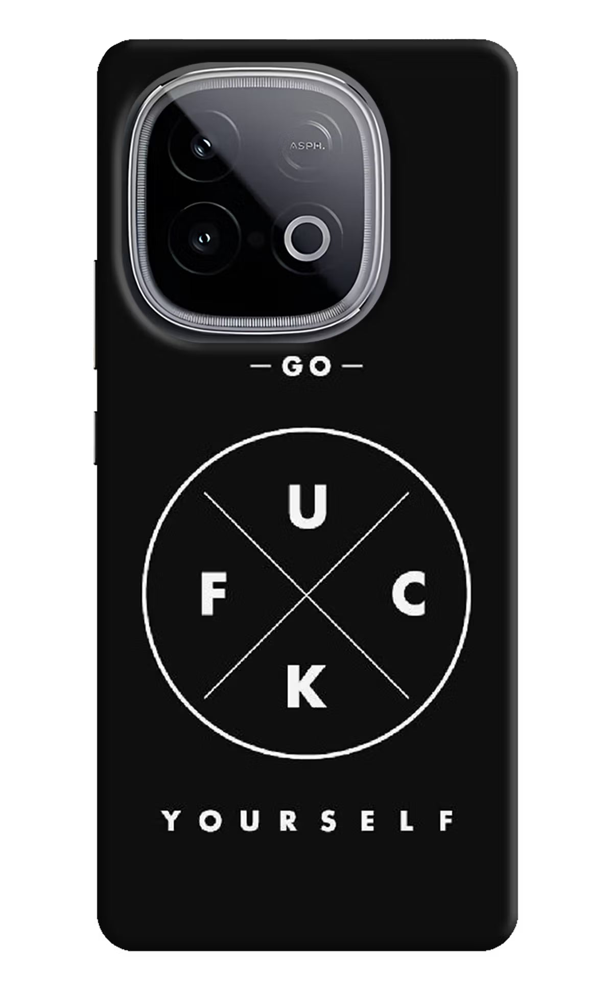 Go Fuck Yourself iQOO Neo 10 Hard Case Back Cover by Casekaro