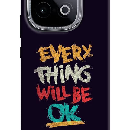Everything Will Be Ok iQOO Neo 10 Hard Case Back Cover by Casekaro