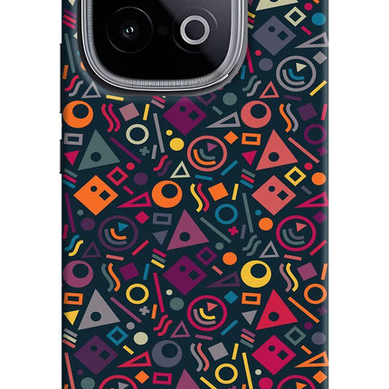 Geometric Abstract iQOO Neo 10 Hard Case Back Cover by Casekaro
