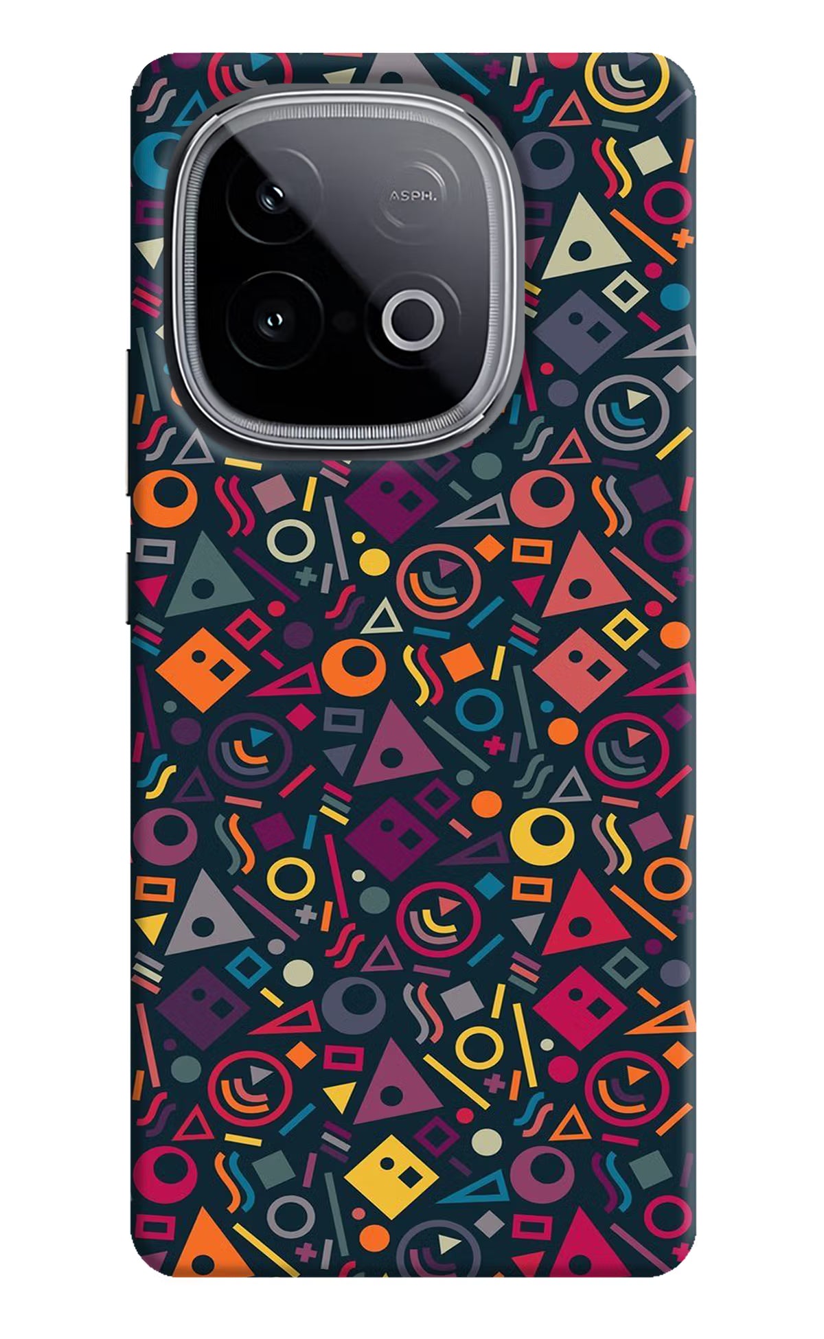 Geometric Abstract iQOO Neo 10 Hard Case Back Cover by Casekaro
