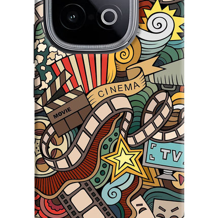 Cinema Abstract iQOO Neo 10 Hard Case Back Cover by Casekaro