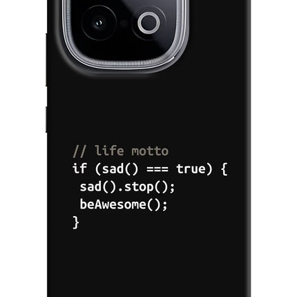 Life Motto Code iQOO Neo 10 Hard Case Back Cover by Casekaro