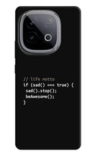 Life Motto Code iQOO Neo 10 Hard Case Back Cover by Casekaro