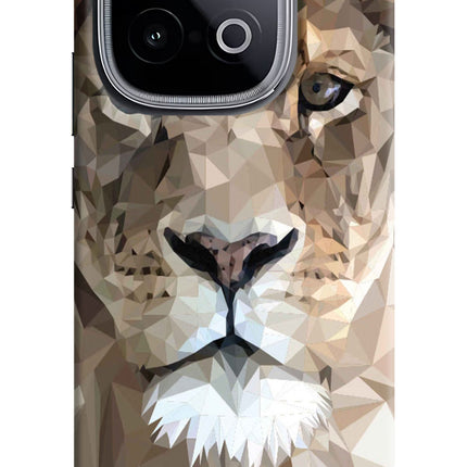 Lion Art iQOO Neo 10 Hard Case Back Cover by Casekaro
