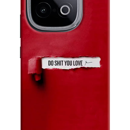 Do Shit You Love iQOO Neo 10 Hard Case Back Cover by Casekaro