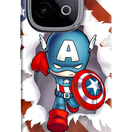 Captain America iQOO Neo 10 Hard Case Back Cover by Casekaro