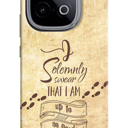 I Solemnly swear that i up to no good iQOO Neo 10 Hard Case Back Cover by Casekaro