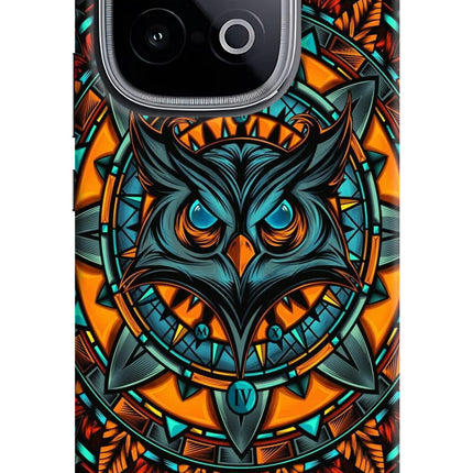 Angry Owl Art iQOO Neo 10 Hard Case Back Cover by Casekaro