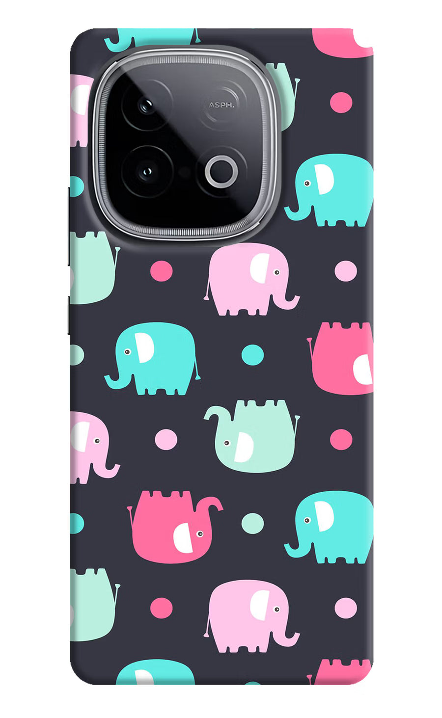 Elephants iQOO Neo 10 Back Cover, Hard case