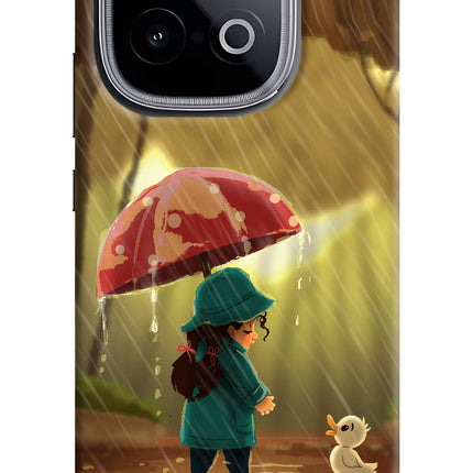 Rainy Day iQOO Neo 10 Hard Case Back Cover by Casekaro