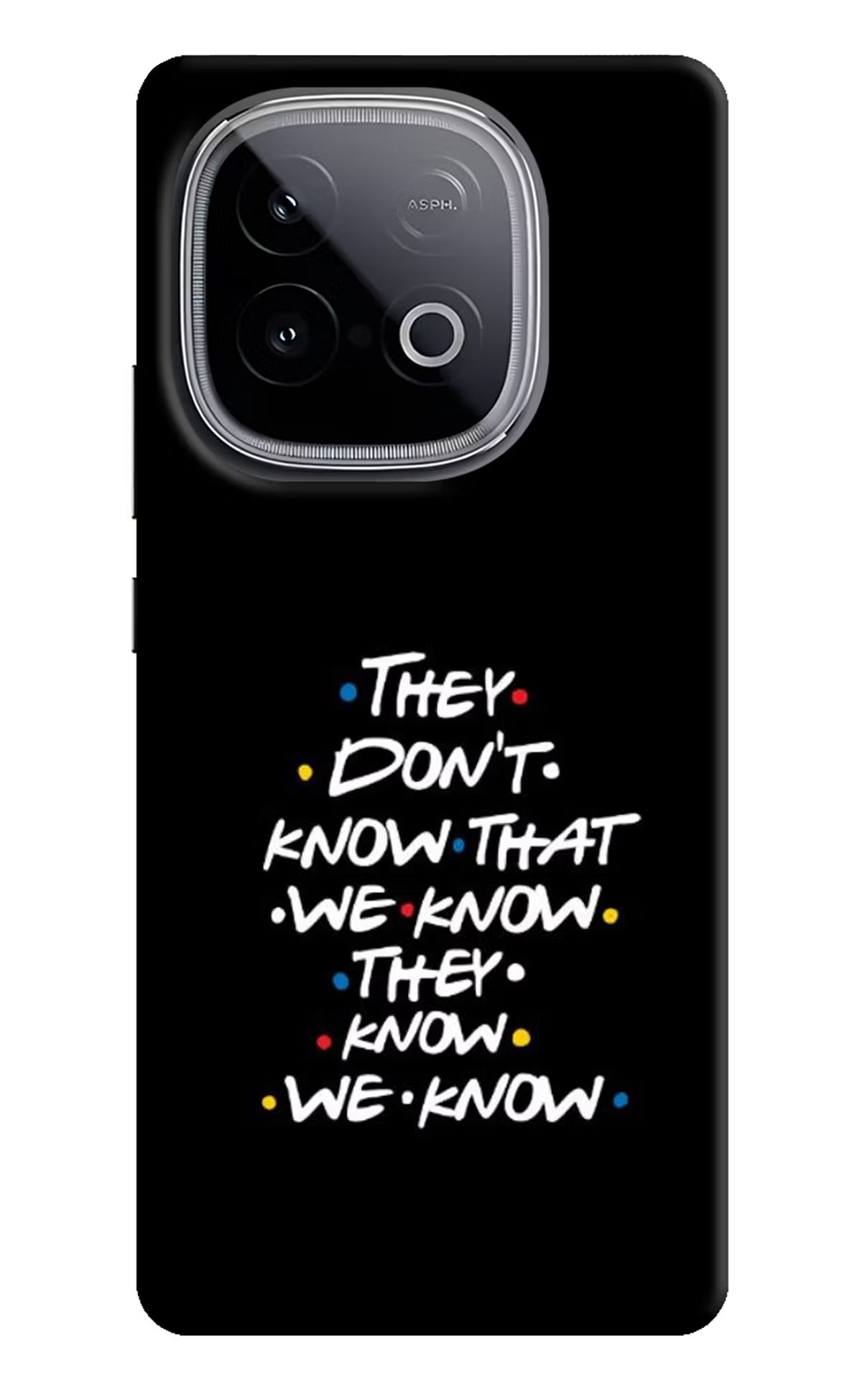 FRIENDS Dialogue iQOO Neo 10 Hard Case Back Cover by Casekaro