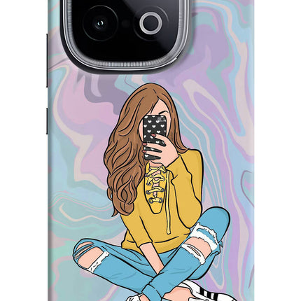 Selfie Girl iQOO Neo 10 Hard Case Back Cover by Casekaro
