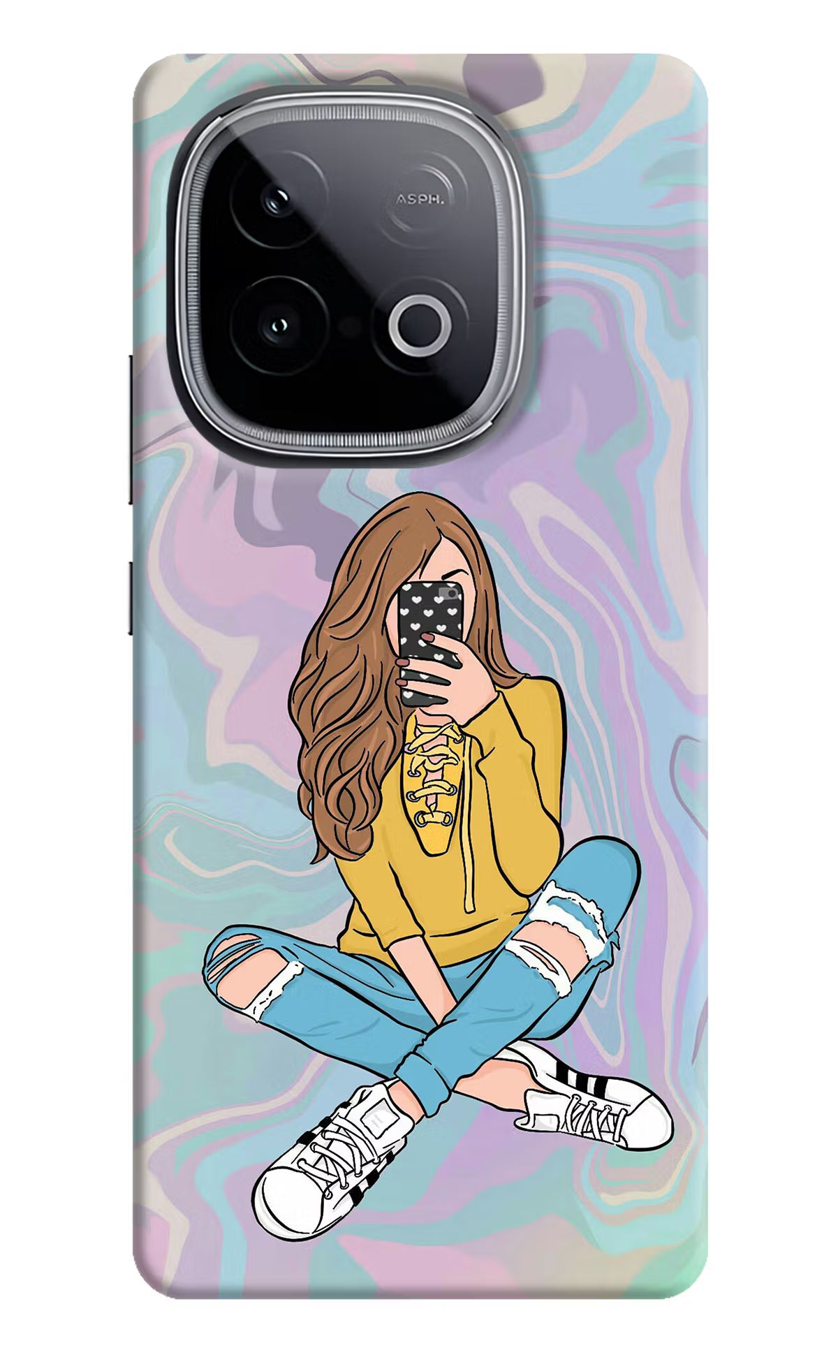 Selfie Girl iQOO Neo 10 Hard Case Back Cover by Casekaro