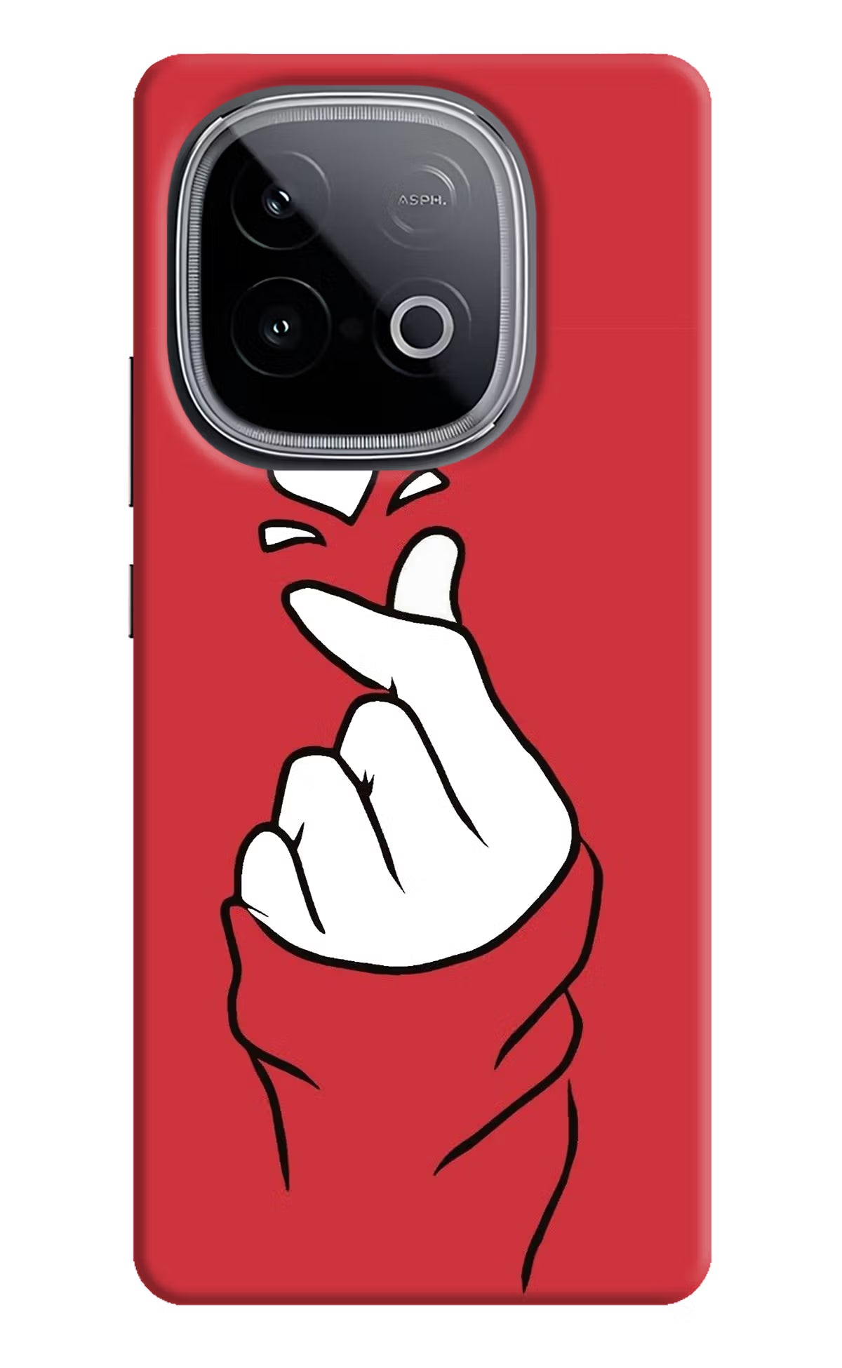 Korean Love Sign iQOO Neo 10 Hard Case Back Cover by Casekaro