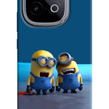 Minion Laughing iQOO Neo 10 Hard Case Back Cover by Casekaro