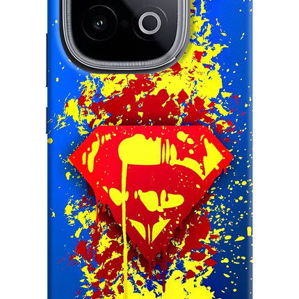 Superman logo iQOO Neo 10 Hard Case Back Cover by Casekaro