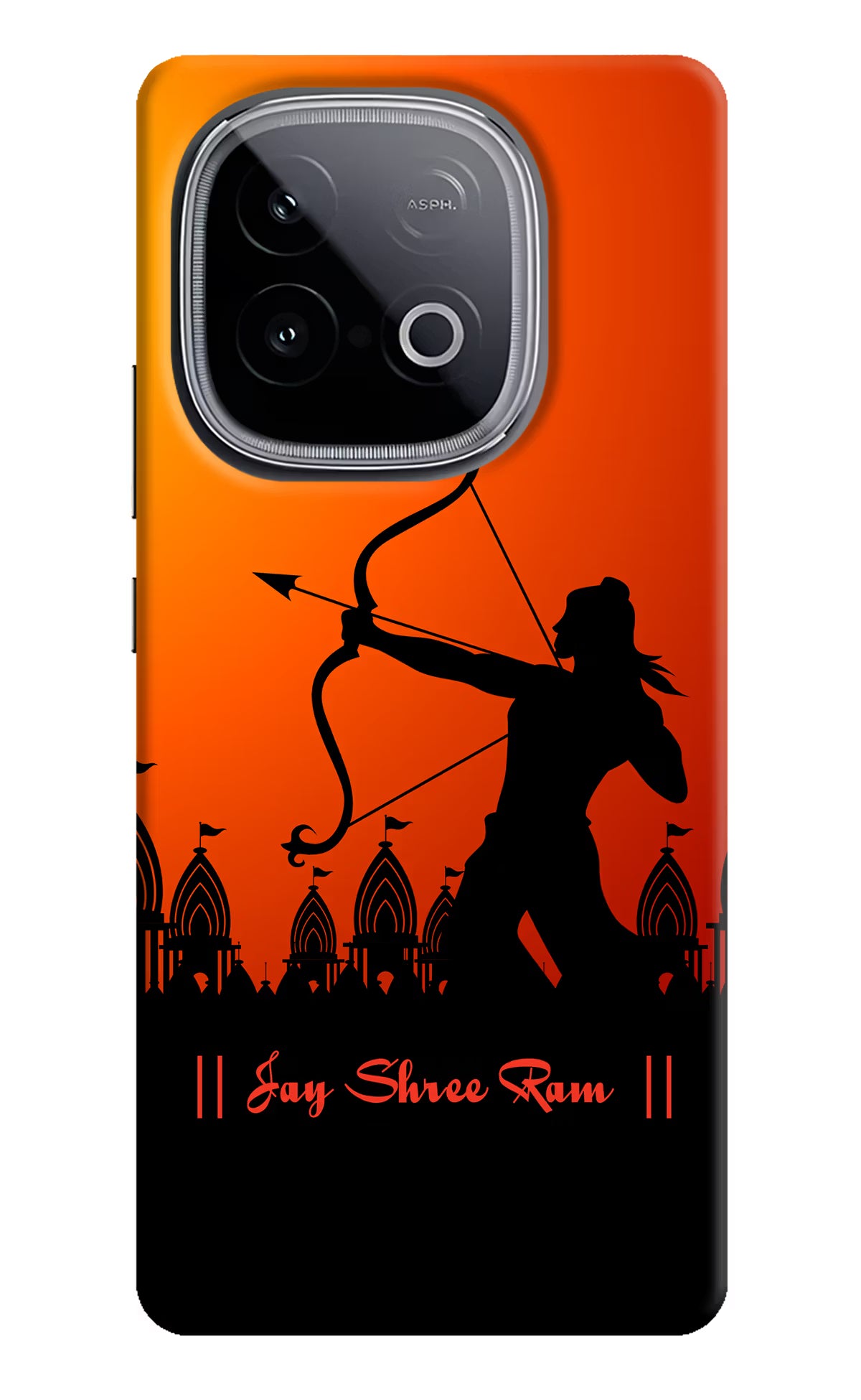 Lord Ram - 4 iQOO Neo 10 Hard Case Back Cover by Casekaro