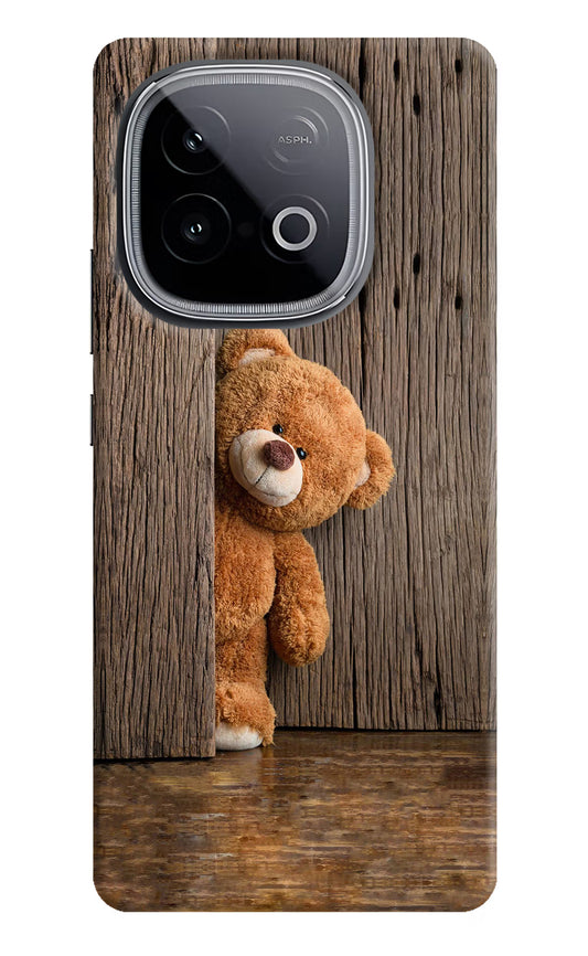 Teddy Wooden iQOO Neo 10 Hard Case Back Cover by Casekaro