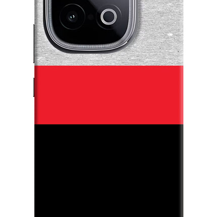 Tri Color Pattern iQOO Neo 10 Hard Case Back Cover by Casekaro