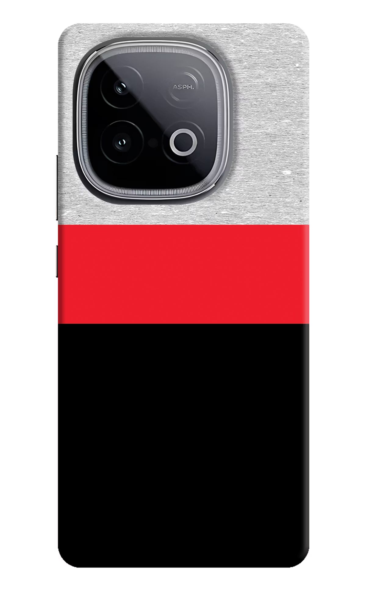 Tri Color Pattern iQOO Neo 10 Hard Case Back Cover by Casekaro