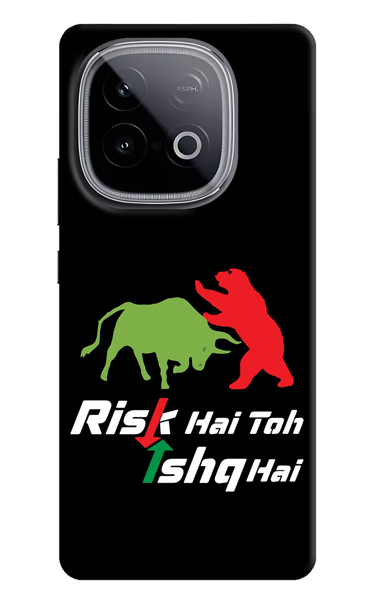 Risk Hai Toh Ishq Hai iQOO Neo 10 Hard Case Back Cover by Casekaro