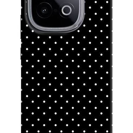 White Dots iQOO Neo 10 Hard Case Back Cover by Casekaro