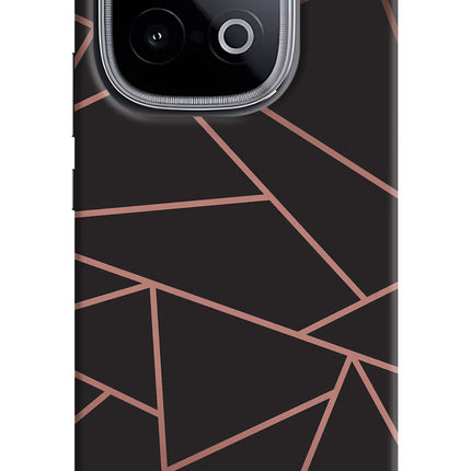 Geometric Pattern iQOO Neo 10 Hard Case Back Cover by Casekaro