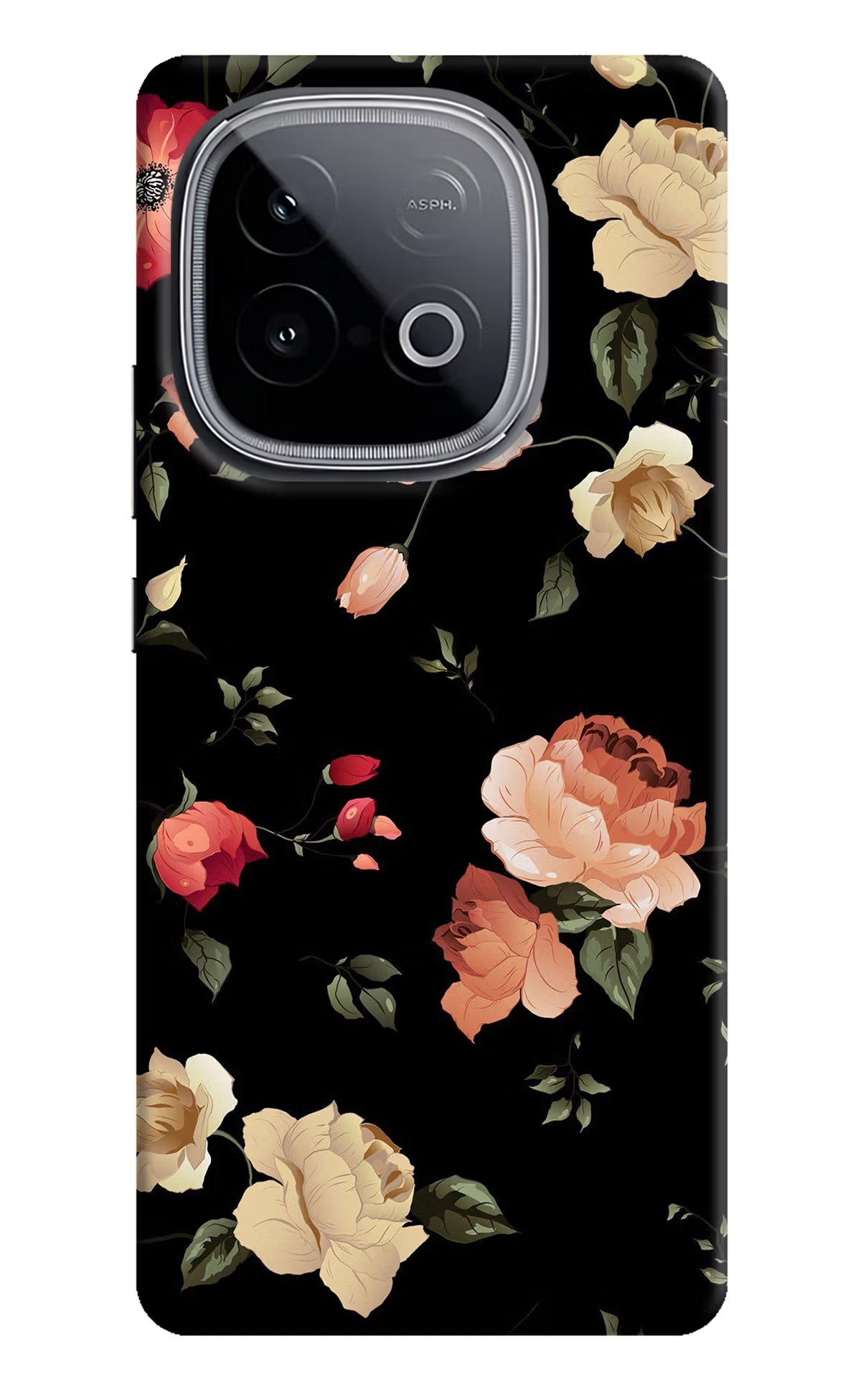 Flowers iQOO Neo 10 Hard Case Back Cover by Casekaro