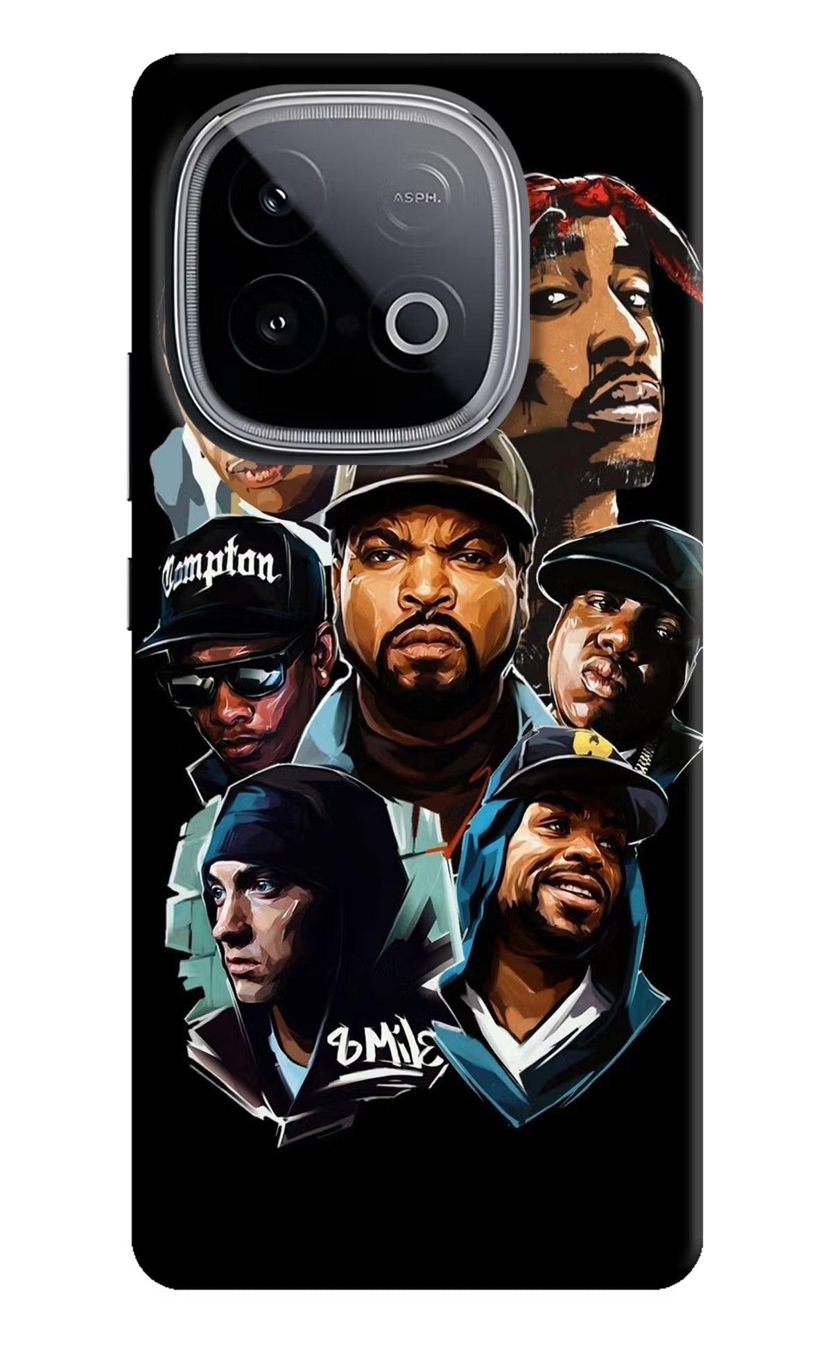 Rappers iQOO Neo 10 Hard Case Back Cover by Casekaro