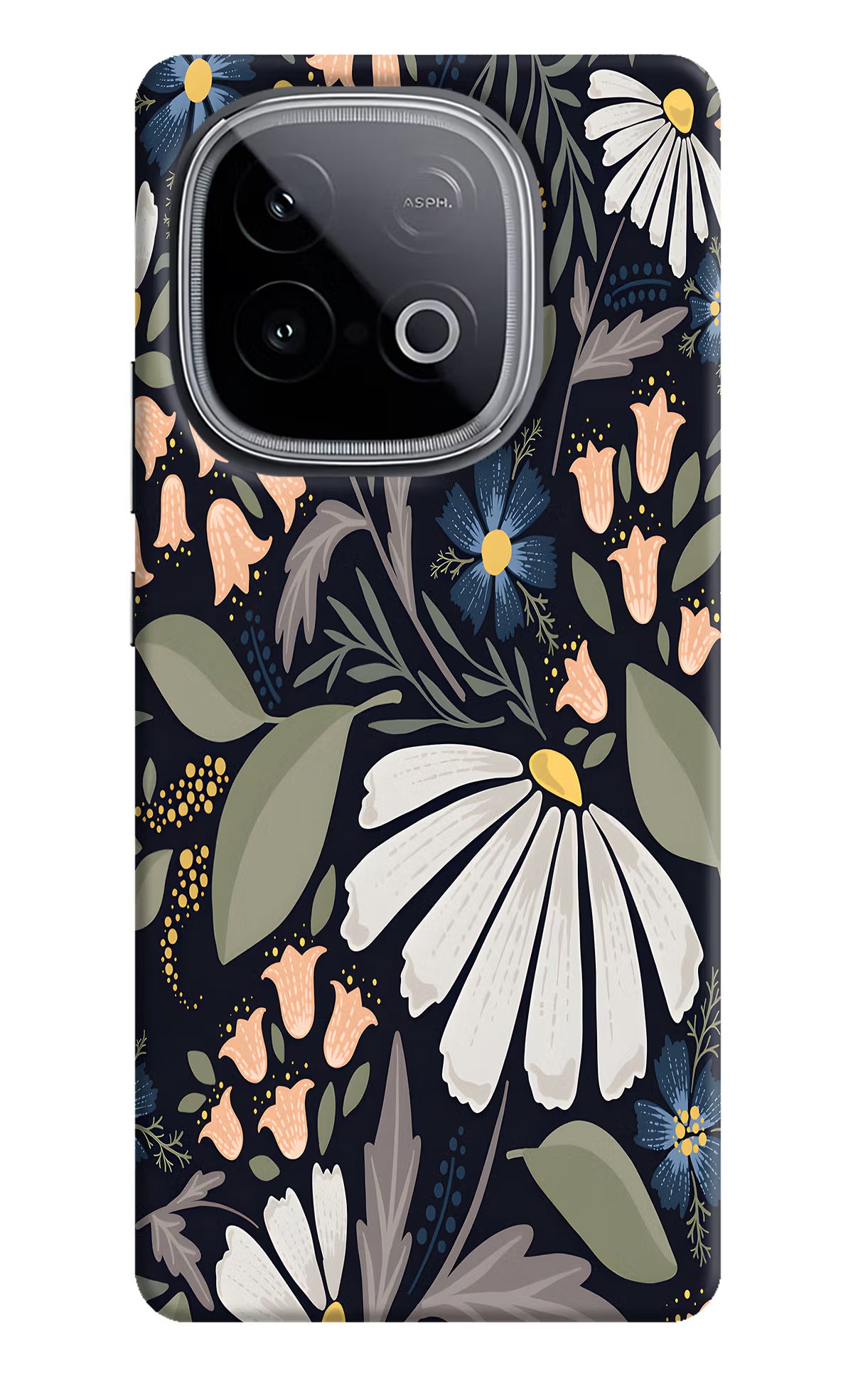 Flowers Art iQOO Neo 10 Hard Case Back Cover by Casekaro