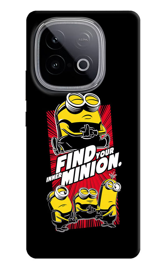 Find your inner Minion iQOO Neo 10 Hard Case Back Cover by Casekaro