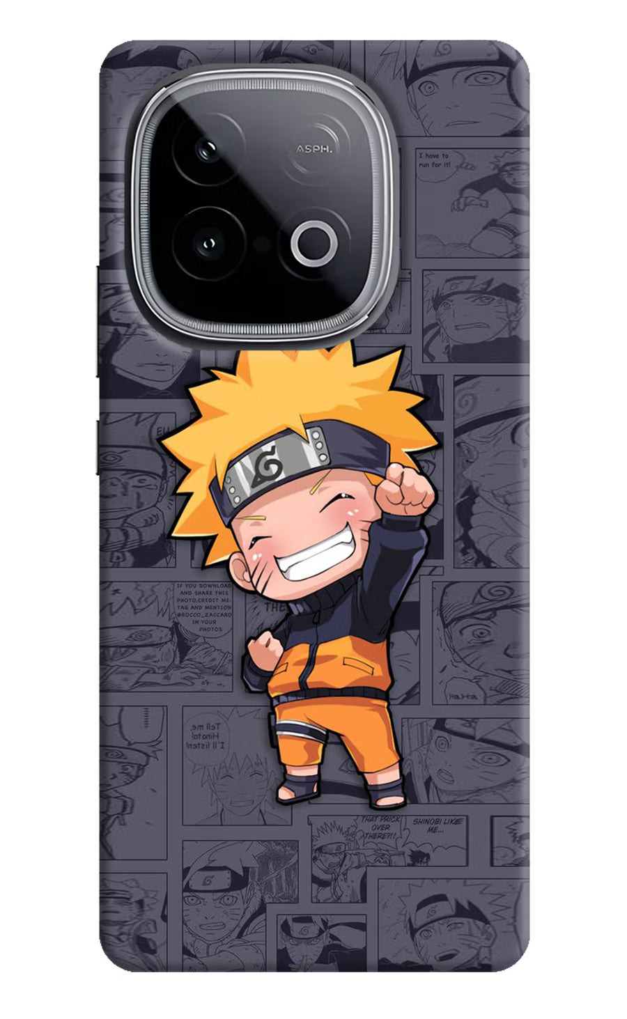 Chota Naruto iQOO Neo 10 Back Cover, Hard case