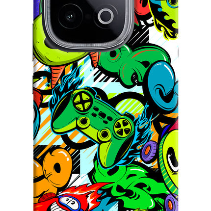 Game Doodle iQOO Neo 10 Hard Case Back Cover by Casekaro